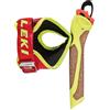 Leki Nordic Shart impugnature FRT4 16,5 mm, giallo neon/marrone,