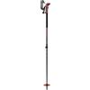 Leki Haute Route 2 bastoncini da scialpinismo, antracite scuro/rosso scuro/nero,