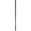 Leki Segmento inferiore del bastone fino a 150 cm - alluminio anodizzato 16 mm, nero,