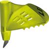 Leki Racing Basket piattini con punta in acciaio 9 mm, giallo neon / nero,
