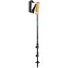 LEKI Lhasa bastoncini da trekking, grigio argento-antracite scuro-menta, 90 - 125 cm,