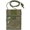 MFH Portafoglio da collo con coulisse, verde OD,