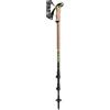 LEKI Sherpa bastoncini da trekking, antracite scuro-rame-giallo neon, 110 - 145 cm,
