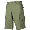 MFH Pantaloni corti americani bdu rip stop, verdi od,
