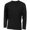 MFH Maglietta americana a maniche lunghe, nera, 170 g/m²,