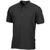 MFH polo a maniche corte, nera,