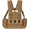 MFH Professional Tactical Vest Chest Rig Mission, tinta coyote,