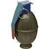 MFH M 61 granata a mano, verde OD, legno, decorazione,