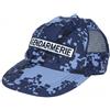 MFH Cappellino - misura regolabile con inserti in rete, blu digitale,
