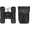 MFH Binocolo pieghevole 10 x 25, nero, lente rubino,