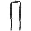 MFH Cinghia elastica a 2 punti, nera,