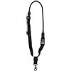 MFH Bungee cinghia per arma a punto singolo con moschettone, nero,
