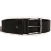 Mil-Tec Cintura in pelle, nera,