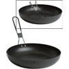 Mil-Tec padella da esterno per fuoco, diametro 25cm,