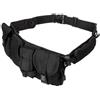 MFH Cintura tattica 6 tasche circa 5,5 cm, nera,