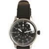 Mil-Tec Pilot Retro orologio, nero,
