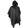 Mil-Tec Poncho Vinile nero,