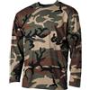 MFH maglietta a maniche lunghe, woodland, 160g/m2,