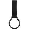 MFH Supporto per torcia, con anello, nero,