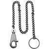 Mil-Tec Catena con moschettone 44 cm, nero,