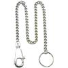 Mil-Tec Catena con moschettone 44 cm, argento,