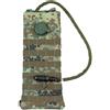 MFH Borsa di idratazione con tubo tpu molle 2,5 l, bw camo,