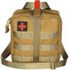 MFH Marsupio per kit di pronto soccorso MOLLE IFAK, marrone coyote,