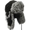 MFH Cappotto invernale in pelle di pecora con pelliccia, nero,
