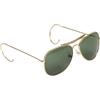 Mil-Tec Air Force occhiali da sole con custodia, verde scuro,
