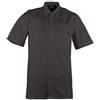 Mil-Tec Camicia di servizio a maniche corte, nera,