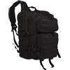 Mil-Tec Assault Large zaino monospalla, nero 29L,