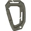 Mil-Tec tattica moschettone in plastica Molle, oliva 2 pezzi,