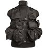 Mil-Tec gilet tattico con 9 tasche, nero,