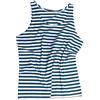 Mil-Tec canottiera marina a righe, blu,