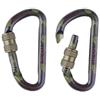 Mil-Tec moschettone tattico 60 mm Woodland, pair,