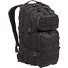 Mil-Tec us Assault zaino, nero, 20L,