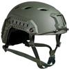 Mil-Tec Fast casco da Paracadutista americano W/Rail, oliva,