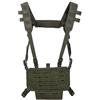 Mil-Tec Gilet tattico leggero chest rig con pannello laser, verde,
