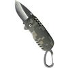 Mil-Tec Coltello di chiusura con moschettone, at-digital, 9 cm,