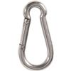 Mil-Tec Moschettone in acciaio inox, 4 cm,
