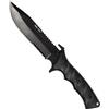 Mil-Tec Combat G10 coltello, nero,