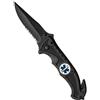 Mil-Tec Rescue Medic coltello di chiusura, nero,