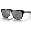 Oakley Frogskins occhiali da sole con telaio Polished Black e con le diapositive Prizm Black 55,