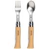 Opinel Set completo da campeggio PICNIC+ con coltello N°08, naturale,