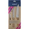 Opinel Classic Trio Paralléle set di coltelli da cucina, 3 pezzi,