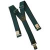O&T Bretelle con clip per pantaloni Natur, verdi acqua,