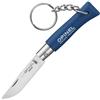 Opinel N°04 coltello pieghevole per chiavi vri, blu scuro,