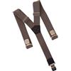 O&T Natur bretelle per pantaloni, grigi,