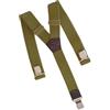 O&T Bretelle Natur con clip per pantaloni, verde chiaro,