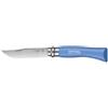 Opinel N°07 coltello pieghevole vri trekking, azzurro,